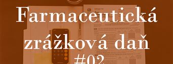 Sadzba farmaceutickej zrážkovej dane a spôsob jej výpočtu